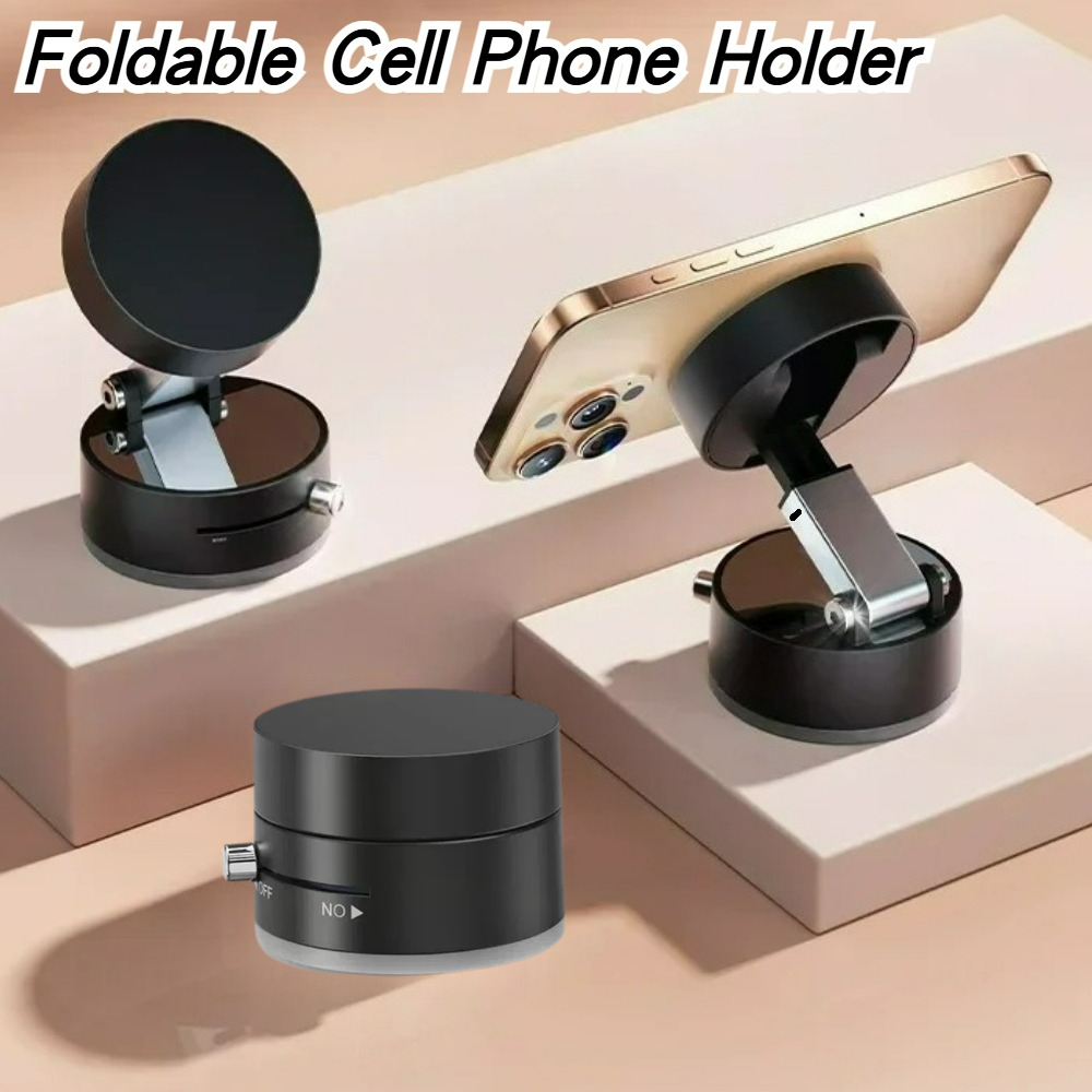 Phone Stands - Yüksek Performanslı Manyetik Vakum Tutucu Katlanabilir