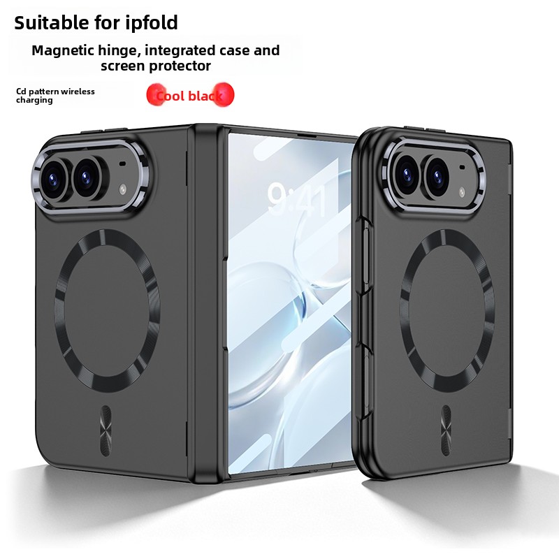 Screen Protectors - Magsafe Manyetik Kablosuz Şarjlı Katlanabilir Telefon