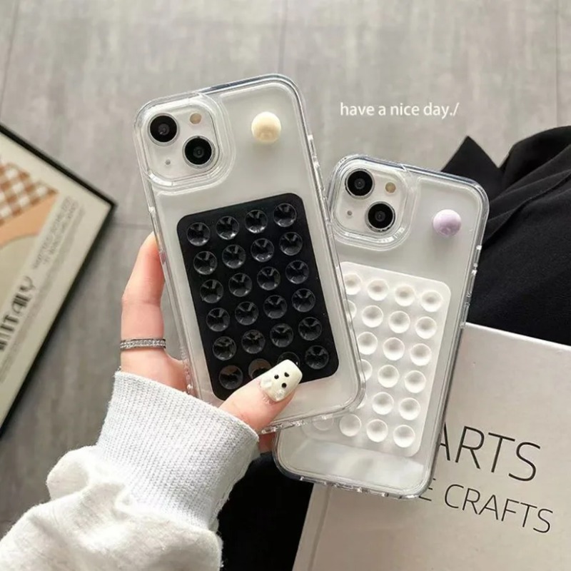 Phone Stands - Silikon Vakumlu Telefon Tutucu Mat, Çok