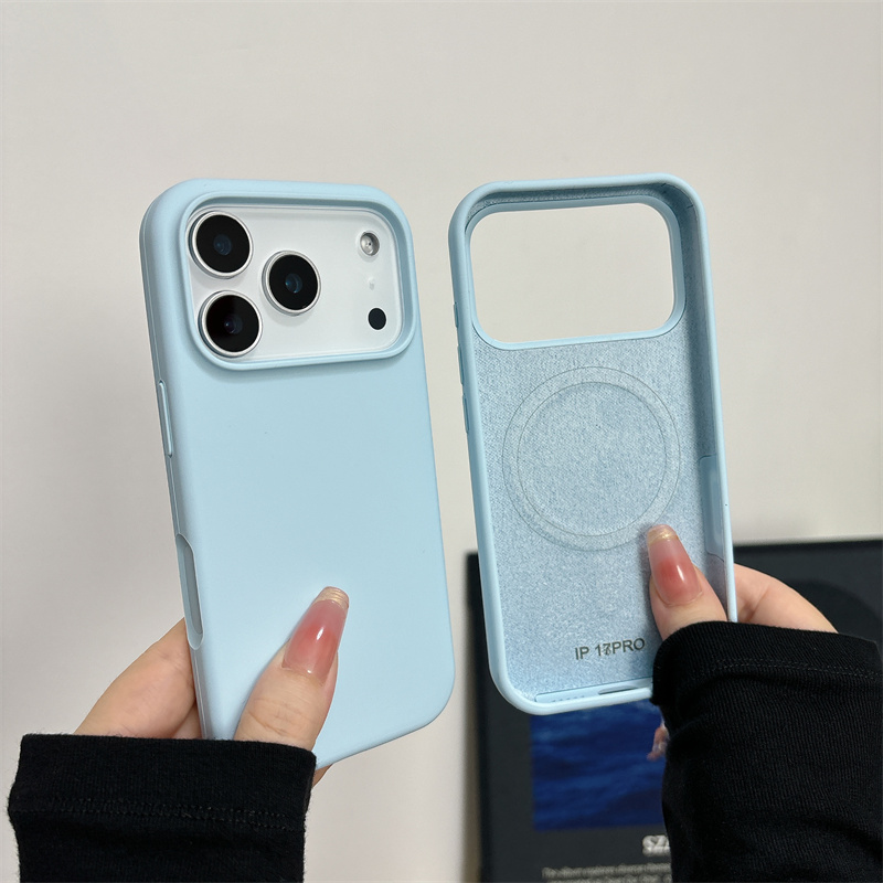 Liquid Silicone Magnetic Phone Case - iPhone 17/17 Air/17 Pro/17 Pro Max