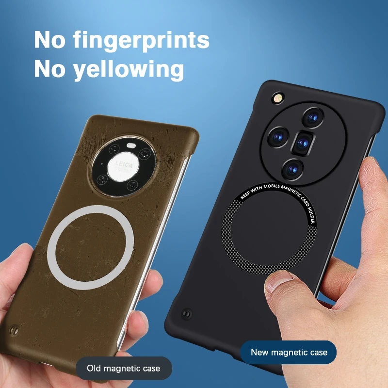 Ultra Thin Frameless Phone Cover - Oppo FindX7 Find X7 Ultra X7Ultra