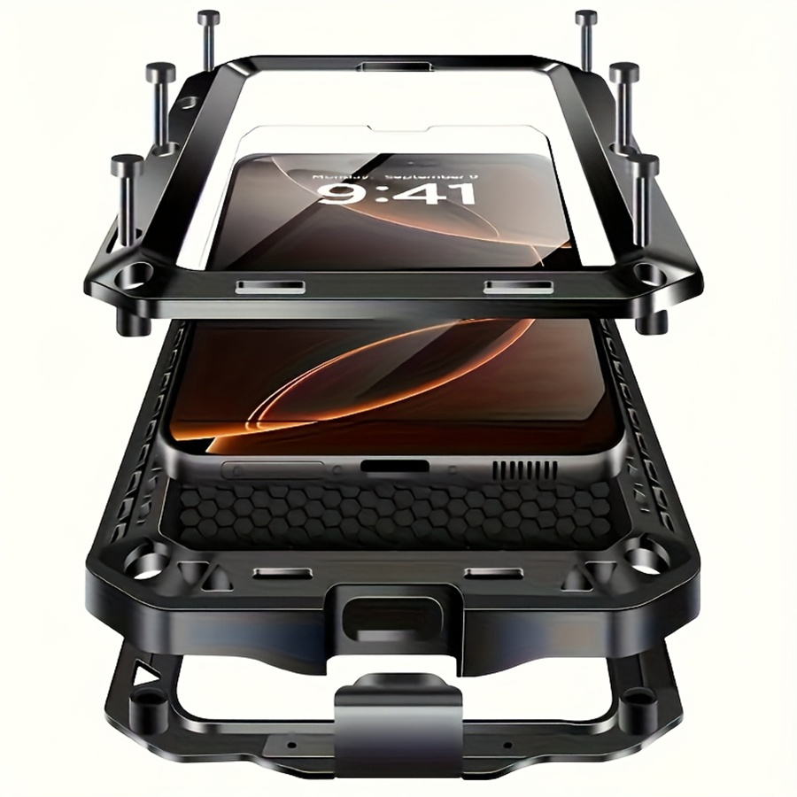 Heavy Duty 360 Full Body Protective Case - Dahili Cam Ekran Koruyuculu Ağır Hizmet