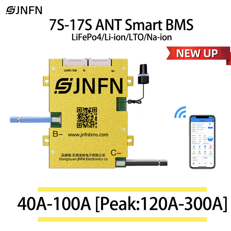 ANT BMS 7S 8S 16S 17S 40A 60A  - Power Banks incelemesi ve fiyatı