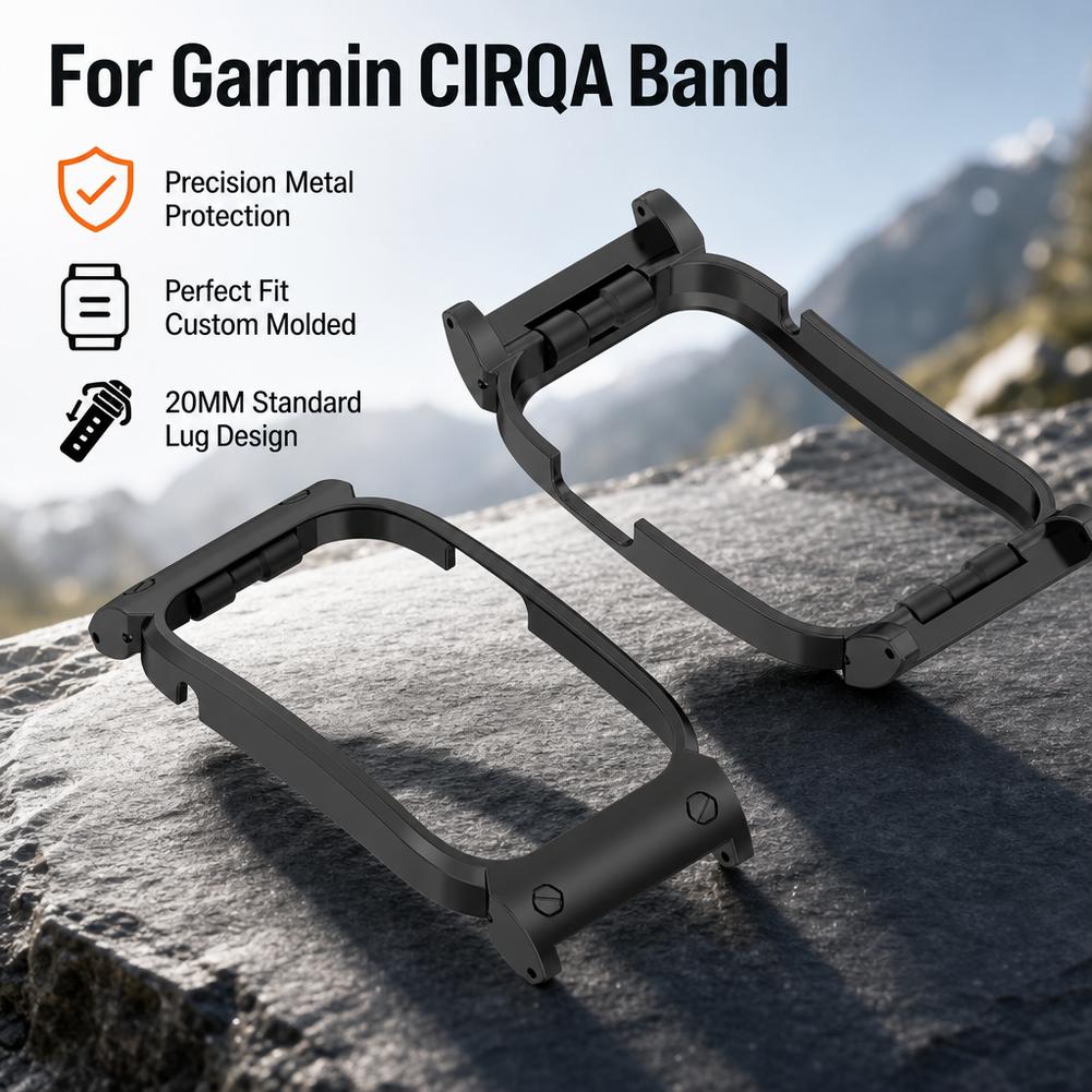 Garmin CIRQA için Metal Koruyu - Metal Bumper Aluminum Frame Case incelemesi ve fiyatı
