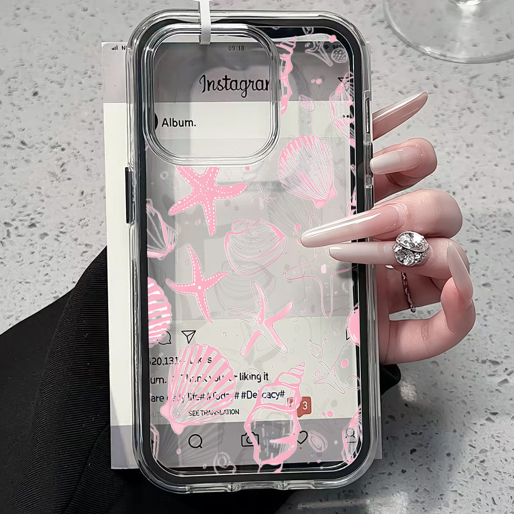 Yaz Pembesi Deniz Kabuğu Şeffa - Clear Shockproof Bumper Case incelemesi ve fiyatı