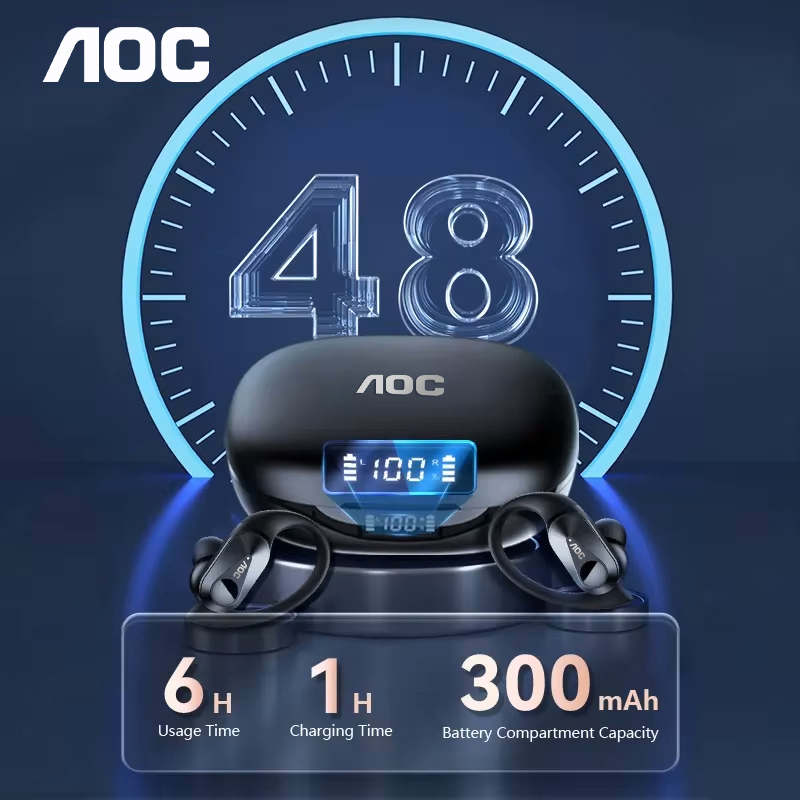AOC Spor Kulaklık Kablosuz Blu - Earphones incelemesi ve fiyatı