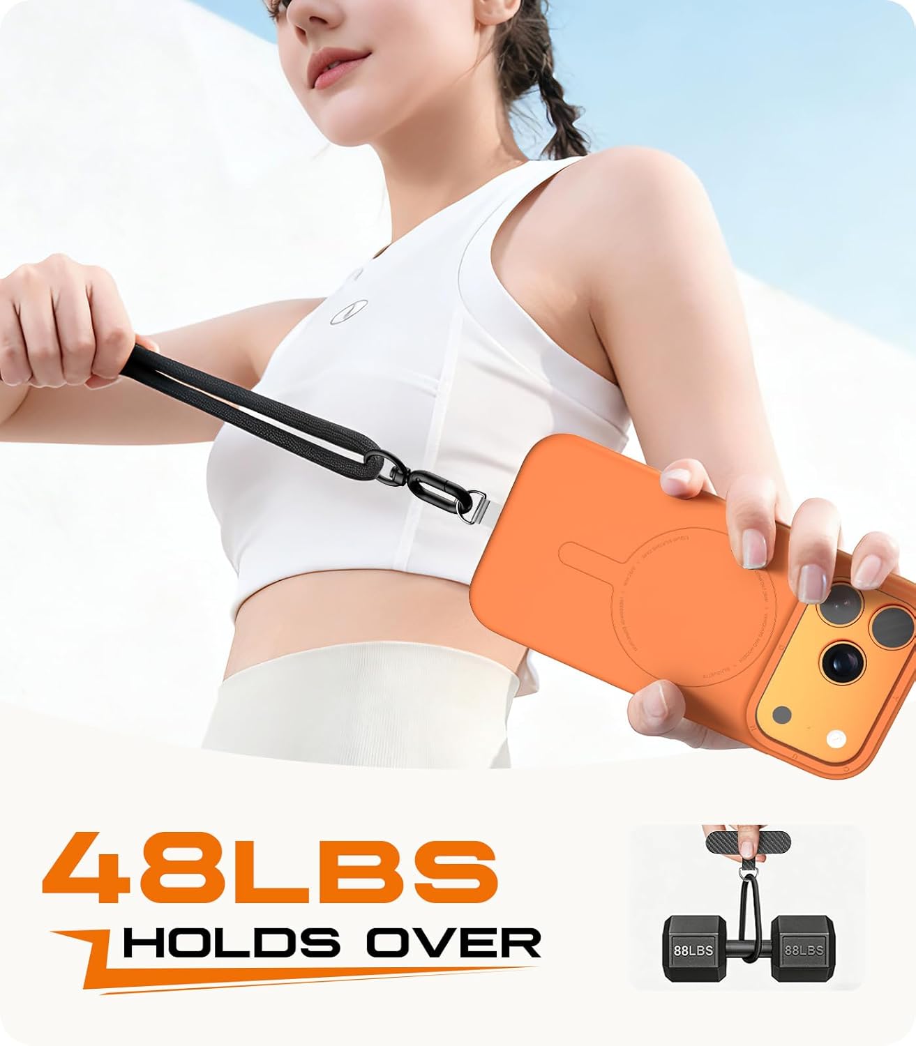 2 TPU Telefon Askılı Telefon K - Crossbody Lanyard Neck Strap Case incelemesi ve fiyatı