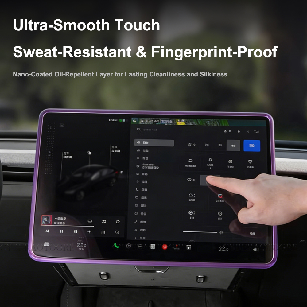Tesla Model Y Juniper 2026 içi - Matte Anti Glare Screen Protector incelemesi ve fiyatı
